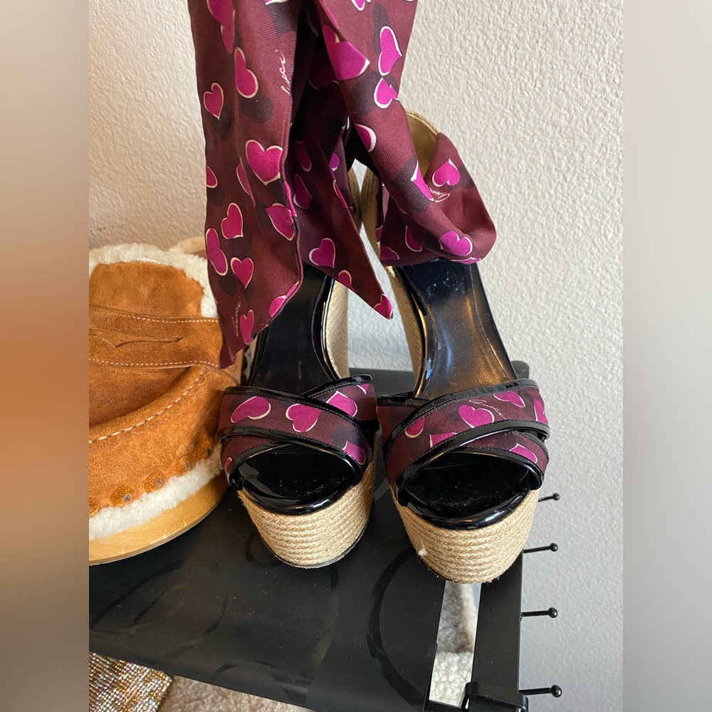 Gucci wedge’s espadrilles